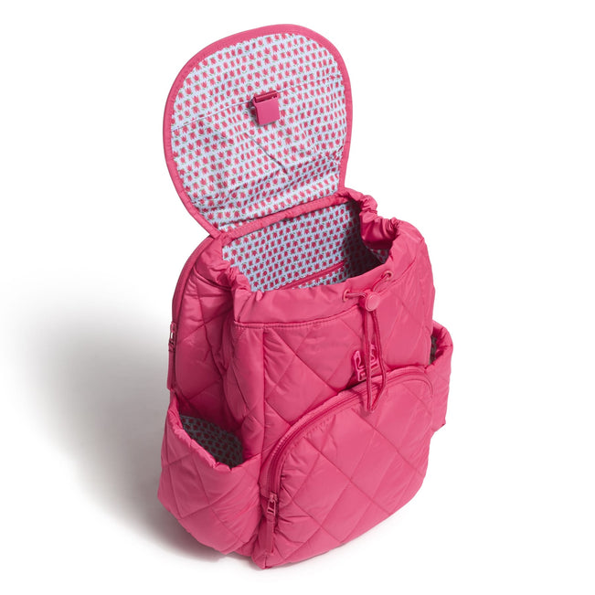 Outlet Essential Rucksack Backpack-Peacock Pink-Image 2-Vera Bradley