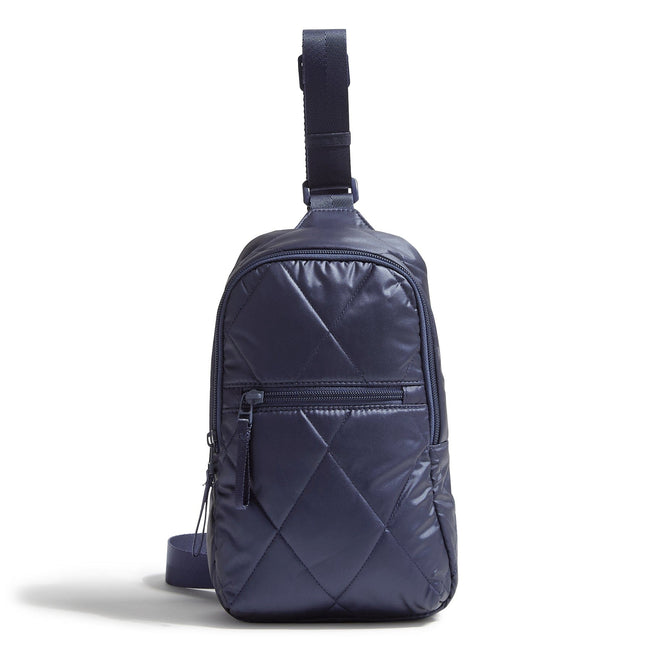 Outlet Essential Sling Backpack-Peacoat-Image 1-Vera Bradley
