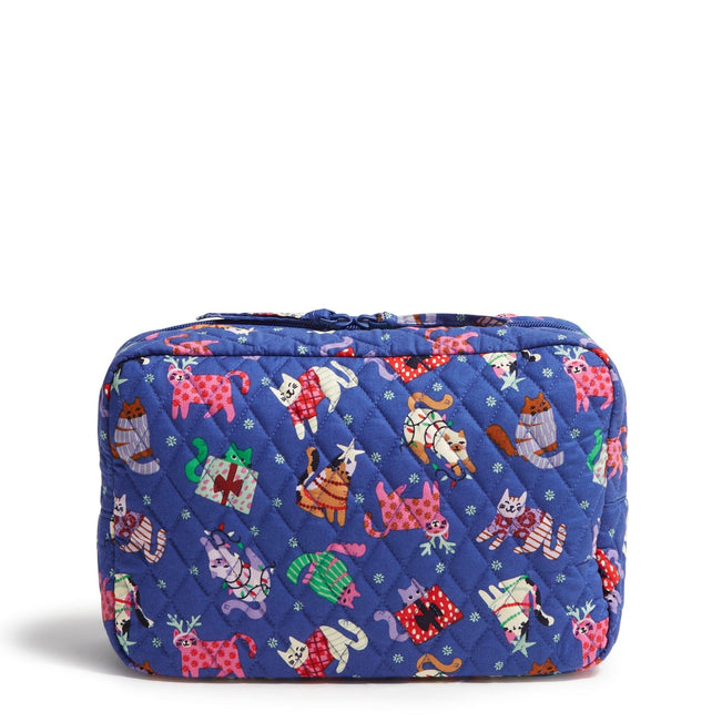 Outlet XL Cosmetic-Catnip Christmas-Image 1-Vera Bradley