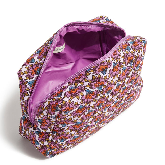 Outlet Essential Medium Cosmetic-Scaevola Fan-Image 2-Vera Bradley