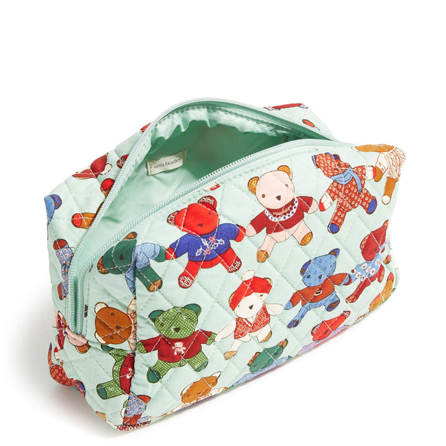 Outlet Essential Medium Cosmetic-Toasty Teddies-Image 2-Vera Bradley