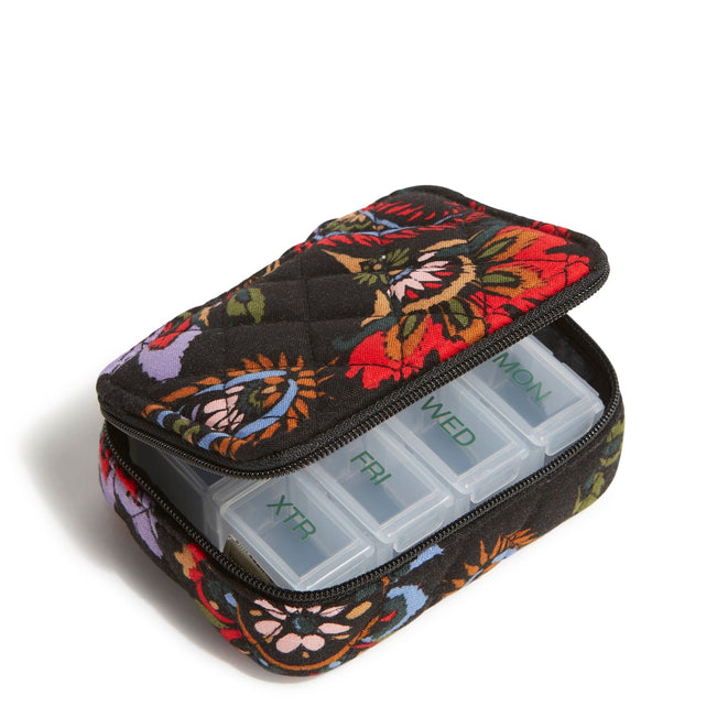 Outlet Essential Travel Pill Case-Venetian Paisley-Image 2-Vera Bradley