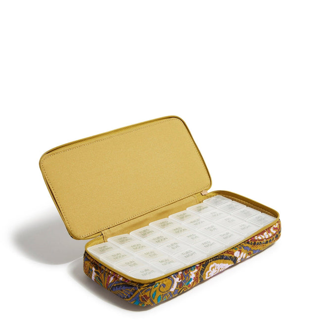 Outlet Large Travel Pill Case-Buta Spray-Image 2-Vera Bradley