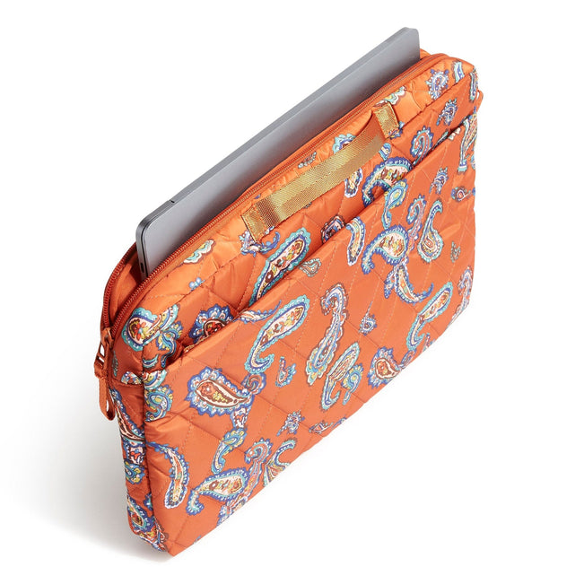 Outlet Laptop Crossbody-Manor Paisley-Image 2-Vera Bradley