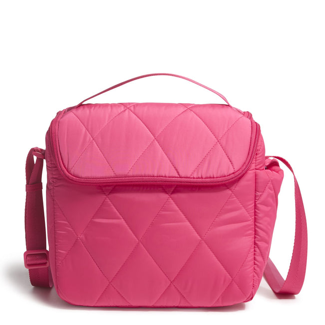 Outlet Lunch Crossbody-Peacock Pink-Image 1-Vera Bradley