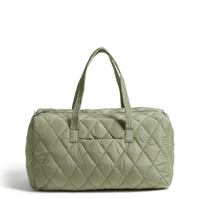 Outlet Large Travel Duffel-Deep Lichen Green-Image 1-Vera Bradley