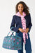 Outlet Large Travel Duffel - Posy Scrolls - Image 2