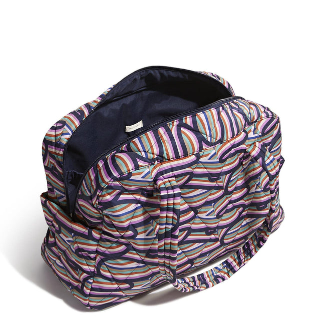 Outlet Weekender Travel Bag-Retro Ribbons-Image 2-Vera Bradley