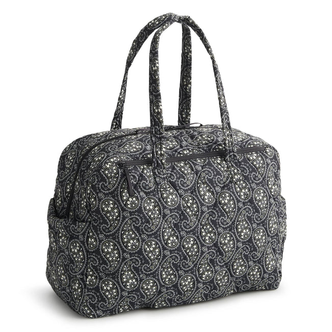 Outlet Large Weekender Travel Bag - Circular Paisley - Image 4