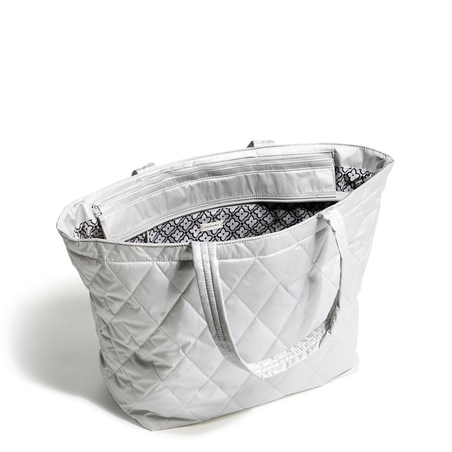 Outlet Travel Tote-Oyster Mushroom-Image 2-Vera Bradley