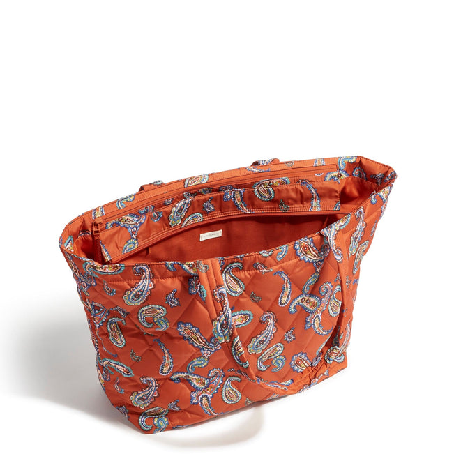 Outlet Travel Tote-Manor Paisley-Image 2-Vera Bradley