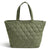 Outlet Travel Tote-Deep Lichen Green-Image 1-Vera Bradley