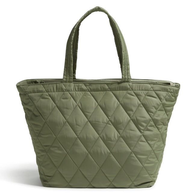 Outlet Travel Tote-Deep Lichen Green-Image 1-Vera Bradley