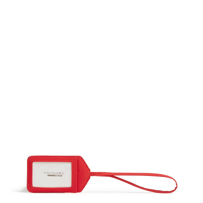 Outlet Essential Luggage Tag-Goji Berry Red-Image 1-Vera Bradley