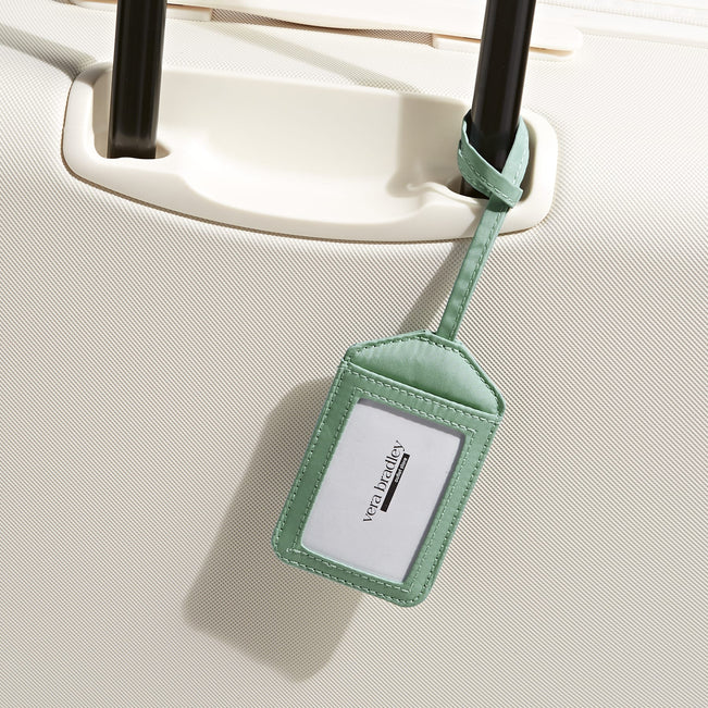Outlet Essential Luggage Tag-Beryl Green-Image 2-Vera Bradley