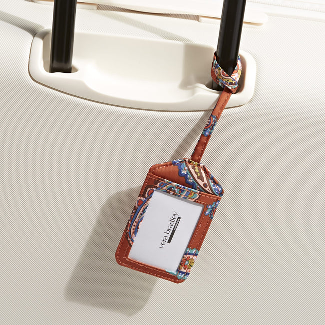 Outlet Essential Luggage Tag-Manor Paisley-Image 2-Vera Bradley