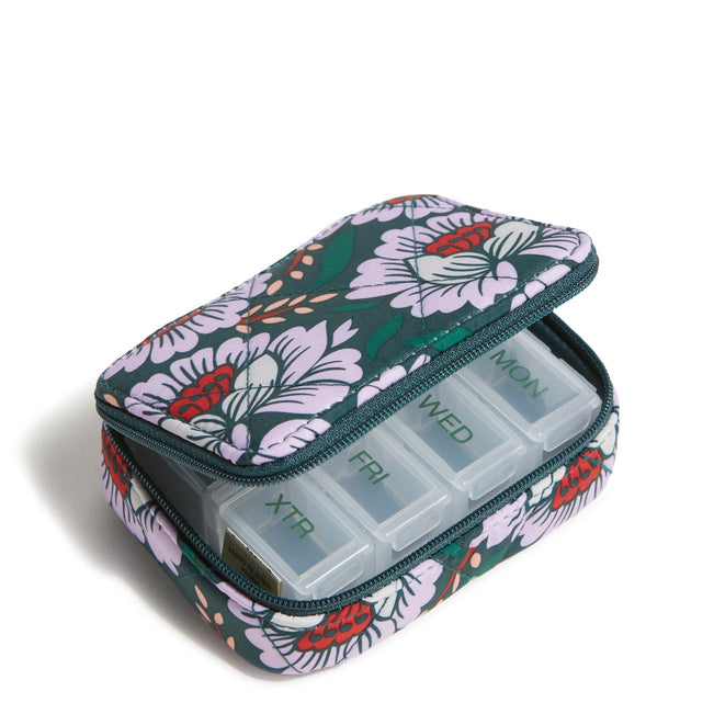 Outlet Essential Travel Pill Case-Lotus Sea Moss-Image 2-Vera Bradley