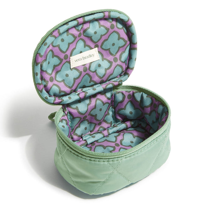 Outlet Mini Zip Case-Beryl Green-Image 2-Vera Bradley