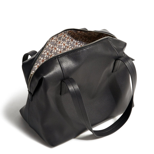 Outlet Slouchy Satchel-Moonless Night-Image 4-Vera Bradley