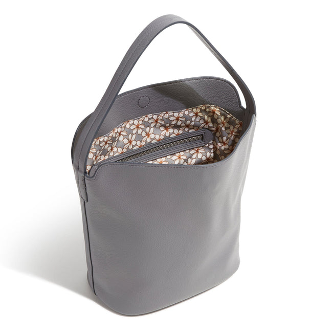 Outlet Slouchy Bucket Shoulder Bag-Quiet Shade-Image 2-Vera Bradley