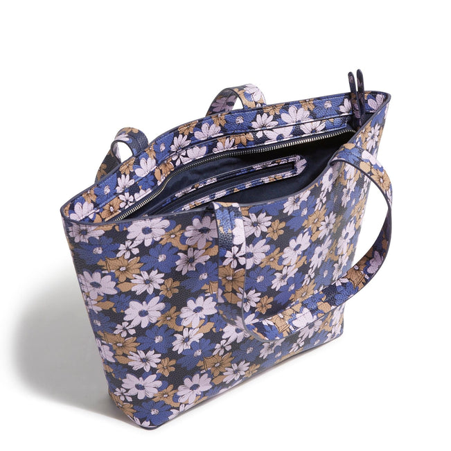 Outlet Small East West Tote-Trellis Floral-Image 2-Vera Bradley