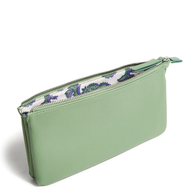 Outlet Essential Trio Clutch-English Ivy-Image 2-Vera Bradley