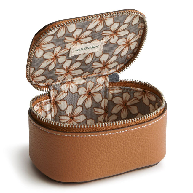 Mini Zip Case-Roasted Pecan-Image 2-Vera Bradley