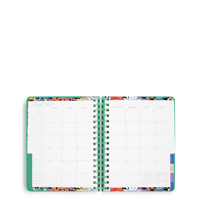 17 Month Large Planner-Garden Green Leaf-Image 3-Vera Bradley