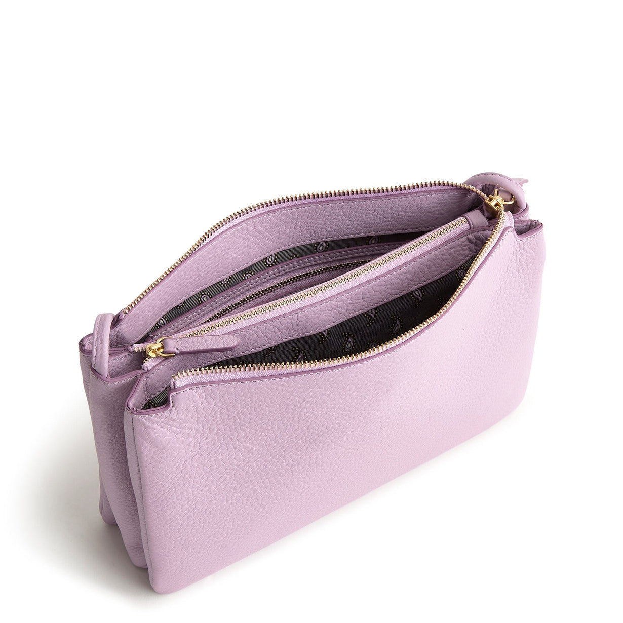 貝殻型バッグ パープル Foxbury Crossbody - Leather | Vera Bradley – Vera Bradley Outlet Store