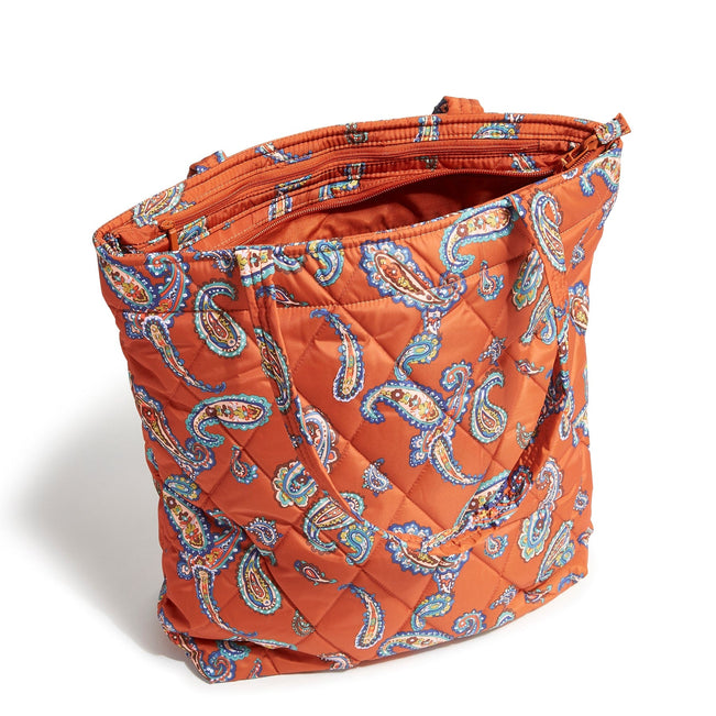 Outlet Large North South Tote-Manor Paisley-Image 2-Vera Bradley