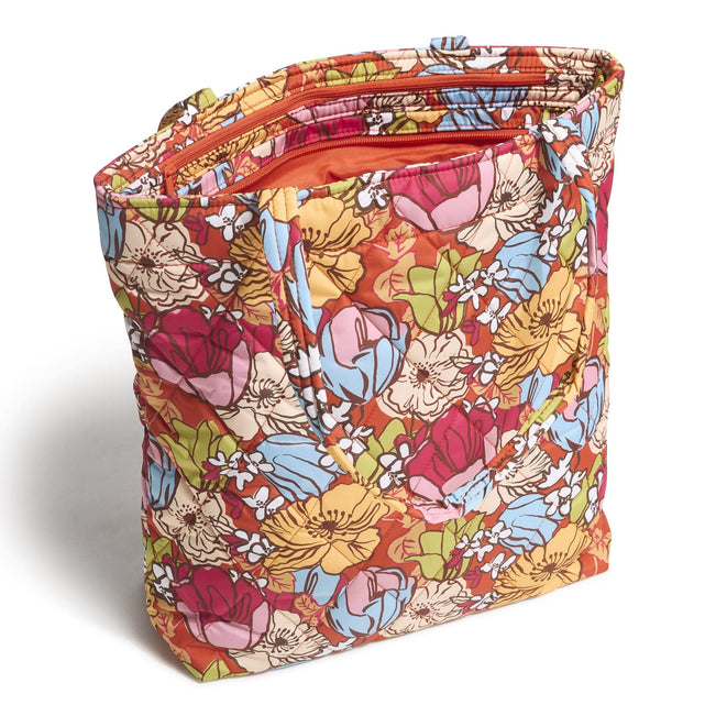 Outlet Large North South Tote-Midday Garden-Image 2-Vera Bradley