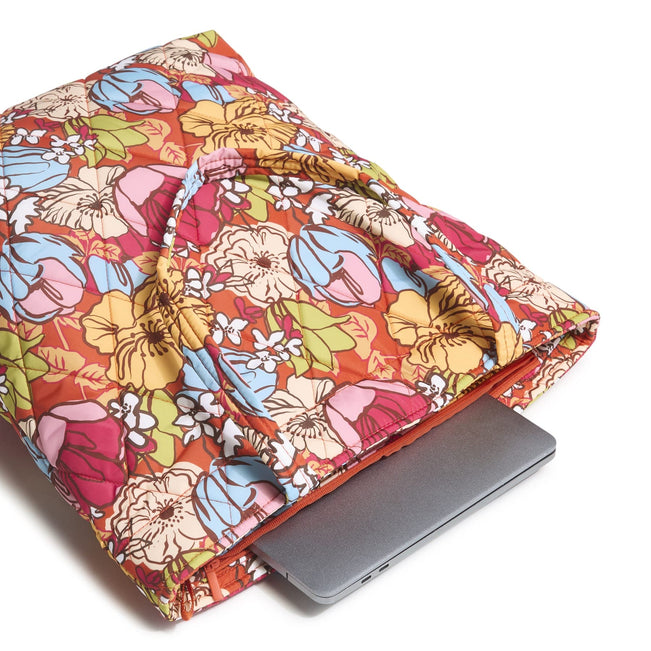 Outlet Large North South Tote-Midday Garden-Image 3-Vera Bradley