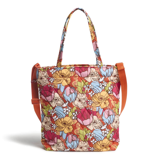 Outlet Large North South Tote-Midday Garden-Image 1-Vera Bradley
