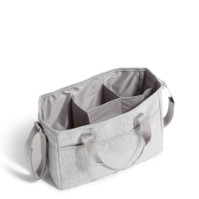 Outlet Everything Organizer-Medium Heather Gray-Image 2-Vera Bradley
