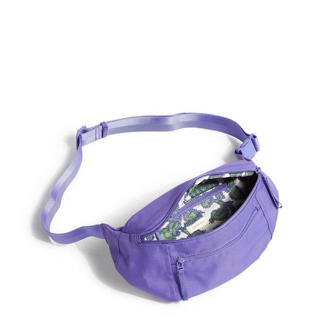 Outlet Large Belt Bag-Purple Opulence-Image 2-Vera Bradley