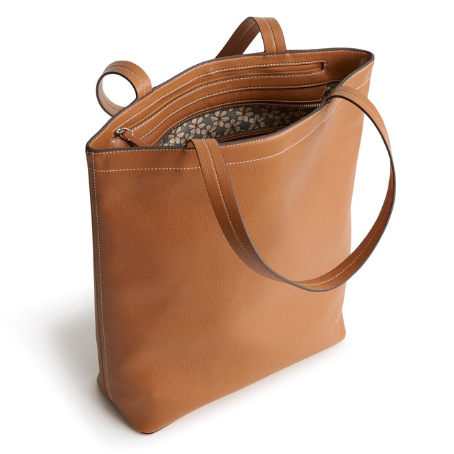 Large North South Tote-Roasted Pecan-Image 2-Vera Bradley