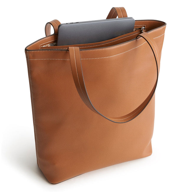 Large North South Tote-Roasted Pecan-Image 3-Vera Bradley