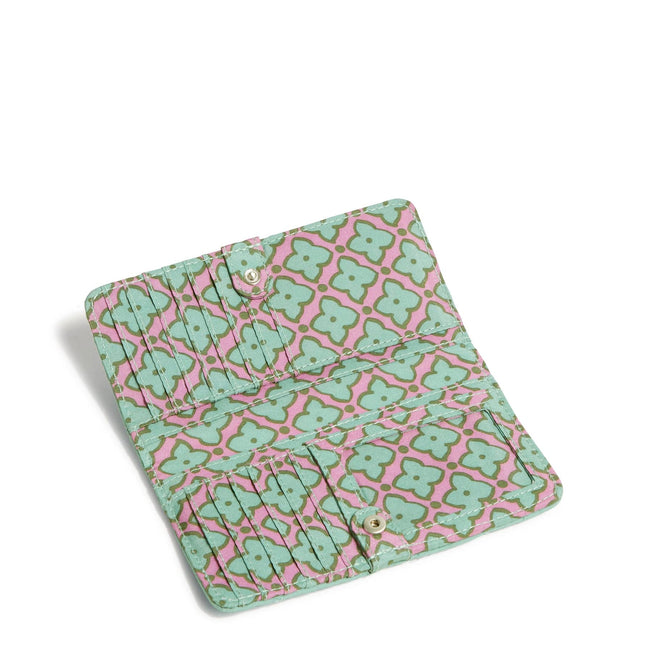Outlet Essential Wallet-Beryl Green-Image 2-Vera Bradley