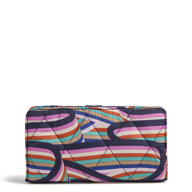 Outlet Essential Wallet-Retro Ribbons-Image 1-Vera Bradley