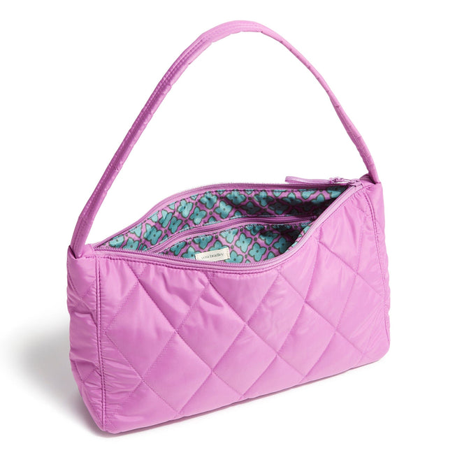 Outlet Slouchy Shoulder Bag-Iris Orchid-Image 2-Vera Bradley