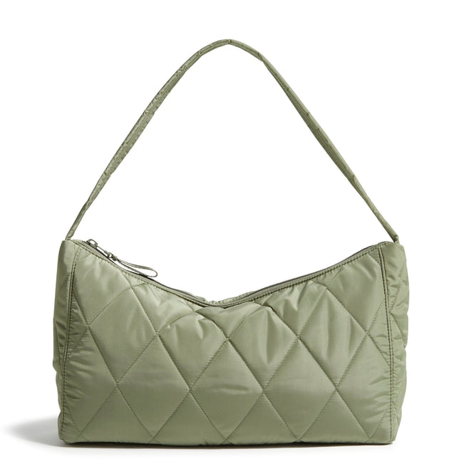 Outlet Slouchy Shoulder Bag-Deep Lichen Green-Image 1-Vera Bradley