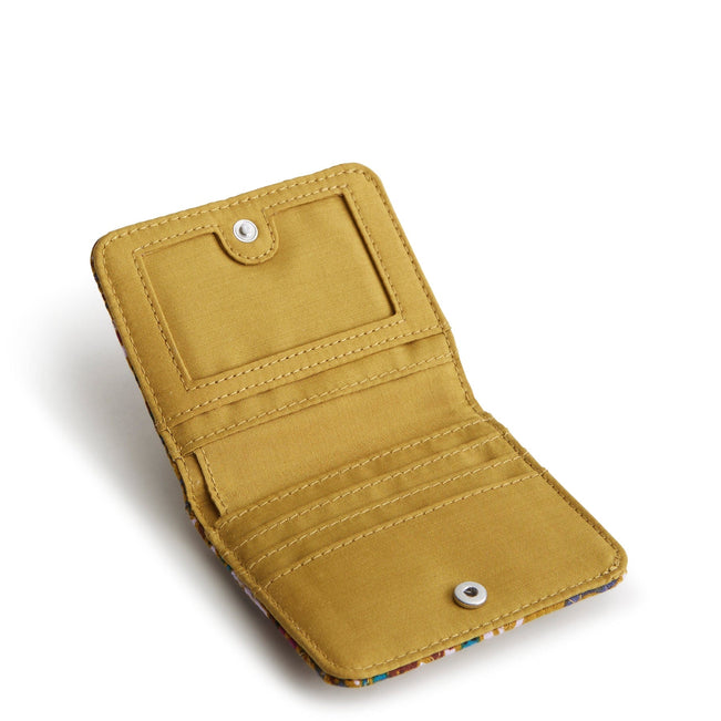 Essential Small Wallet-Buta Spray-Image 2-Vera Bradley