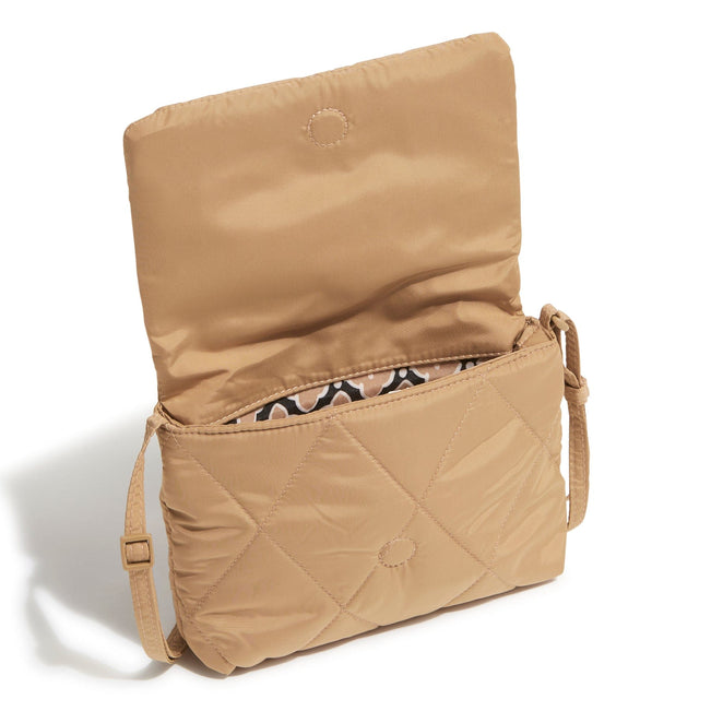 Outlet Small Flap Hipster-Tiger's Eye-Image 2-Vera Bradley