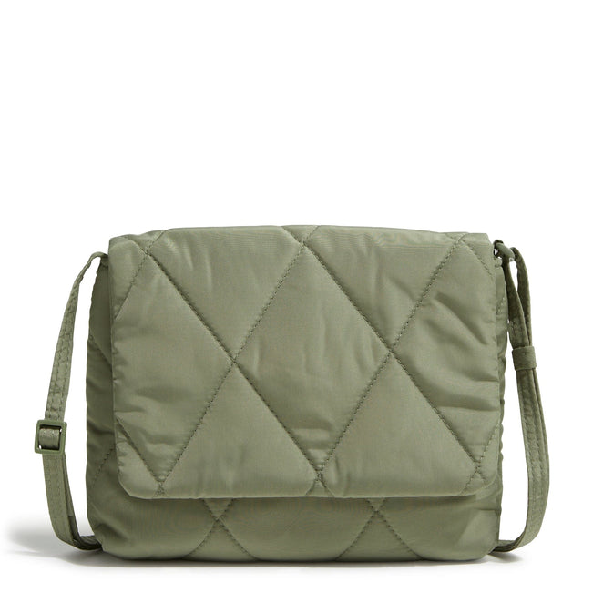 Outlet Small Flap Hipster-Deep Lichen Green-Image 1-Vera Bradley