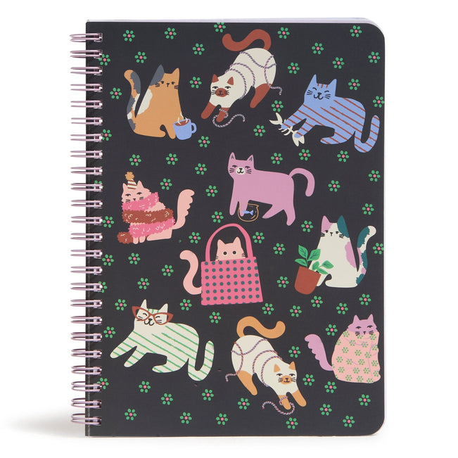 Outlet Small Spiral Notebook-Herding Cats-Image 1-Vera Bradley