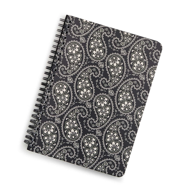 Outlet Small Spiral Notebook - Circular Paisley - Image 1