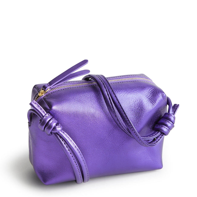 Blake Crossbody-Purple Metallic-Image 1-Vera Bradley
