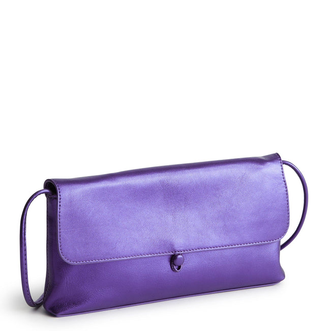 Andover Shoulder Bag-Purple Metallic-Image 1-Vera Bradley