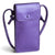 Phone Case Crossbody-Purple Metallic-Image 1-Vera Bradley