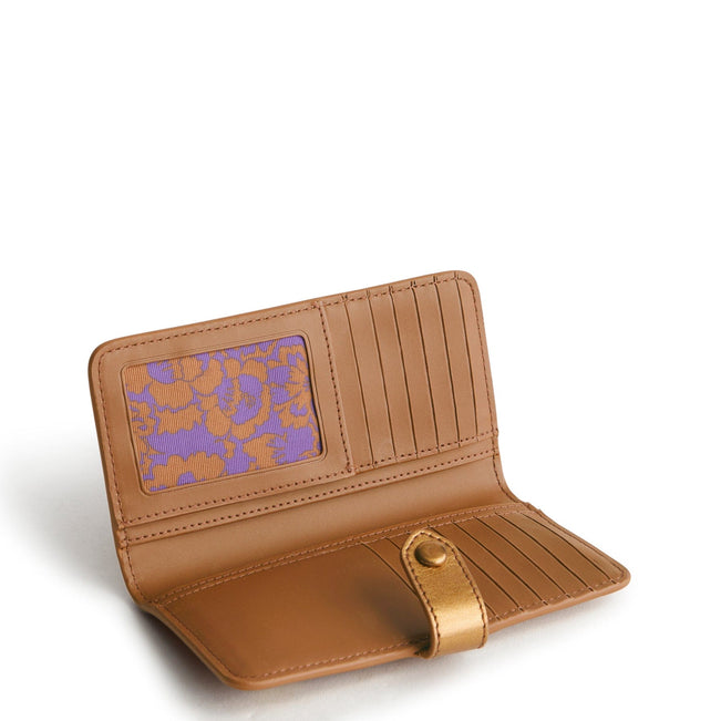 Tab Wallet-Bronze Metallic-Image 3-Vera Bradley